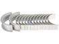 Комплект коренных подшипников STD / 14 halves_DT_7.94200