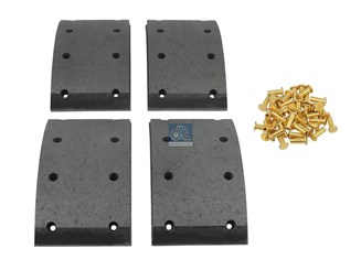 Комплект тормозных накладок, Комплект колесных пар WVA 17991 - 19 mm / 5"_DT_1.35019