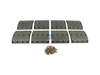 Комплект тормозных накладок, Комплект колесных пар WVA 19393 - 19 mm / 8"_DT_1.35002