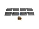 Комплект тормозных накладок, Комплект колесных пар WVA 19515 - 16 / 200 mm_DT_10.33003