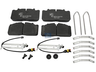 Комплект тормозных накладок WVA 29088 - 175 x 86 x 26 mm_DT_5.92120