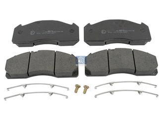 Комплект тормозных накладок WVA 29125 - 250 x 111 x 30 mm_DT_2.94071