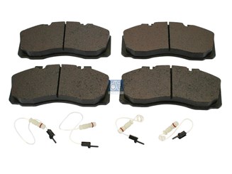 Комплект тормозных накладок WVA 29835 - 175 x 85,5 x 22 mm_DT_4.90931