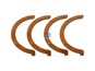 Комплект упорных шайб STD / 4 halves_DT_1.33210