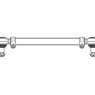 Тяга рул. поперечная  L=670mm Setra S213UL-221UL/S215_FAD_3492.00.00