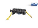 Воздушный спиральный шланг M 16 x 1,5/M 18 x 1,5 / yellow / 20 windings_DT_1.21670
