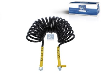 Воздушный спиральный шланг M 18 x 1,5 / yellow / 20 windings_DT_5.77001