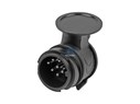Адаптер 13 pin ISO 11446 to 7 pin 12V ISO 1724 L= 56 mm_DT_9.67415