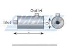Глушитель OD 266,0 mm, L=650 mm (цинк)_DINEX_89326