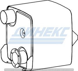Глушитель с катализатором SCR_DINEX_51372