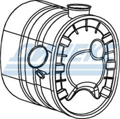 Глушитель с катализатором SCR_DINEX_80438
