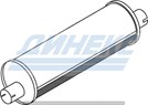 Глушитель с катализатором замена для 68305_DINEX_40305