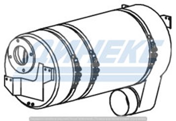 Глушитель с катализатором_DINEX_51368