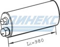 Глушитель выпускной системы_DINEX_47301