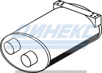 Глушитель_DINEX_24318