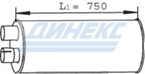 Глушитель_DINEX_28448