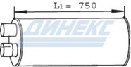 Глушитель_DINEX_28448