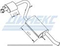 Глушитель_DINEX_33330