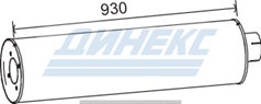 Глушитель_DINEX_64400
