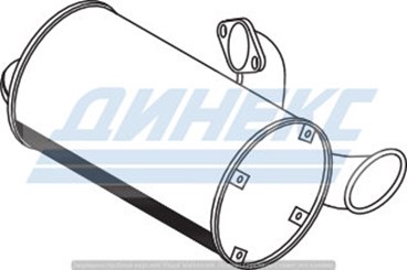 Глушитель_DINEX_67307