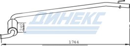 Глушитель_DINEX_73330