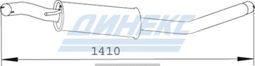 Глушитель_DINEX_74328