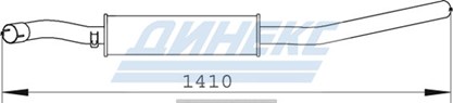 Глушитель_DINEX_74359