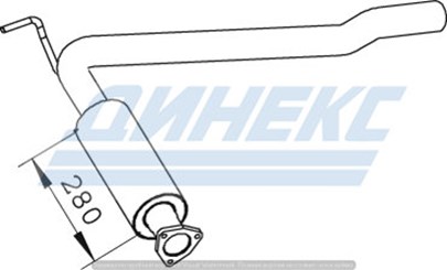 Глушитель_DINEX_74370