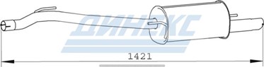 Глушитель_DINEX_74373