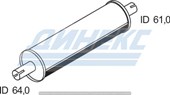 Глушитель_DINEX_80300