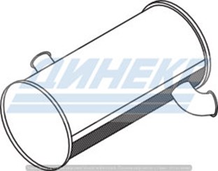 Глушитель_DINEX_80375