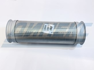 Гофра глушителя D2S (цинк) с фланцами ID 115,0 mm L=407 mm. (Упрощ. версия). SCANIA_DINEX_5465021