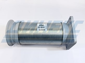 Гофра глушителя D2S (нерж AISI 304) c фланцами D 128 mm  FAW J6/CA3311/CA3251 Euro 5_DINEX_5425088