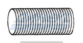 Гофра ID 103,0 mm L=255 mm (цинк)_DINEX_60104