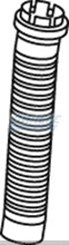 Гофра (нерж) с фланцами ID 66,0 mm L=495 mm_DINEX_28163