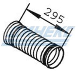 Гофра соединительная 110x295 MB_DINEX_51125