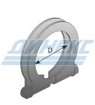 Хомут D 146-151,0 mm (цинк)_DINEX_28828