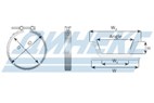 Хомут гофры VOLVO DINEX 80921_DINEX_80921
