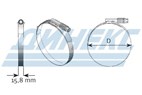 Хомут интеркулера D 83-105,0 mm (нерж)_DINEX_98874