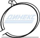 Хомут крепления глушителя (цинк)_DINEX_49839