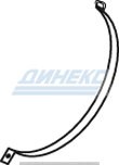 Хомут крепления глушителя_DINEX_68846