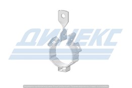 Хомут OD 65-70,0 mm (цинк)_DINEX_98061