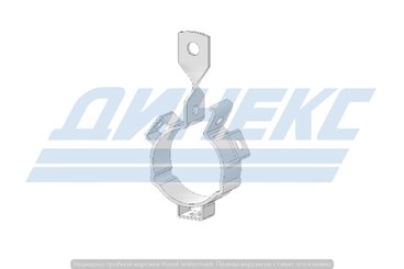 Хомут OD 65-70,0 mm (цинк)_DINEX_98061