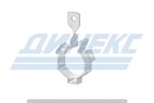 Хомут OD 65-70,0 mm (цинк)_DINEX_98061