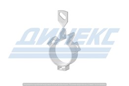 Хомут OD 65-70,0 mm (цинк)_DINEX_98062