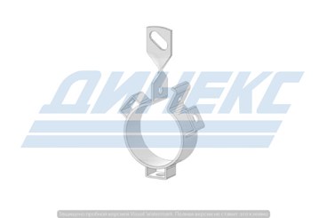 Хомут OD 65-70,0 mm (цинк)_DINEX_98062