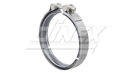 Хомут трубы глушителя D152, нерж.\ Volvo_DINEX_8AL003