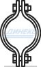 Хомут выпускной системы_DINEX_28813