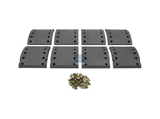 Комплект тормозных накладок, Комплект колесных пар - негабарит WVA 19032 - 18,5 / 180 mm_DT_10.13003