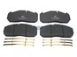 Комплект тормозных накладок WVA 29030 - 250 x 118 x 28 mm_DT_3.96401